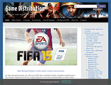 Tablet Screenshot of game-distribution.com